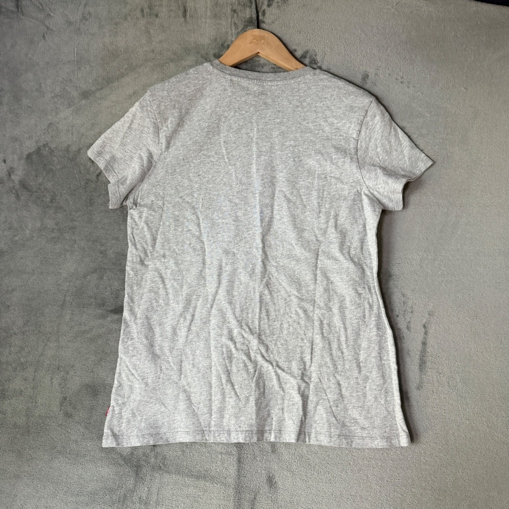Levi's Sportswear Logo Graphic Tee Women's Large Gray NWT Crew Neck Short Sleeve - Picture 6 of 6